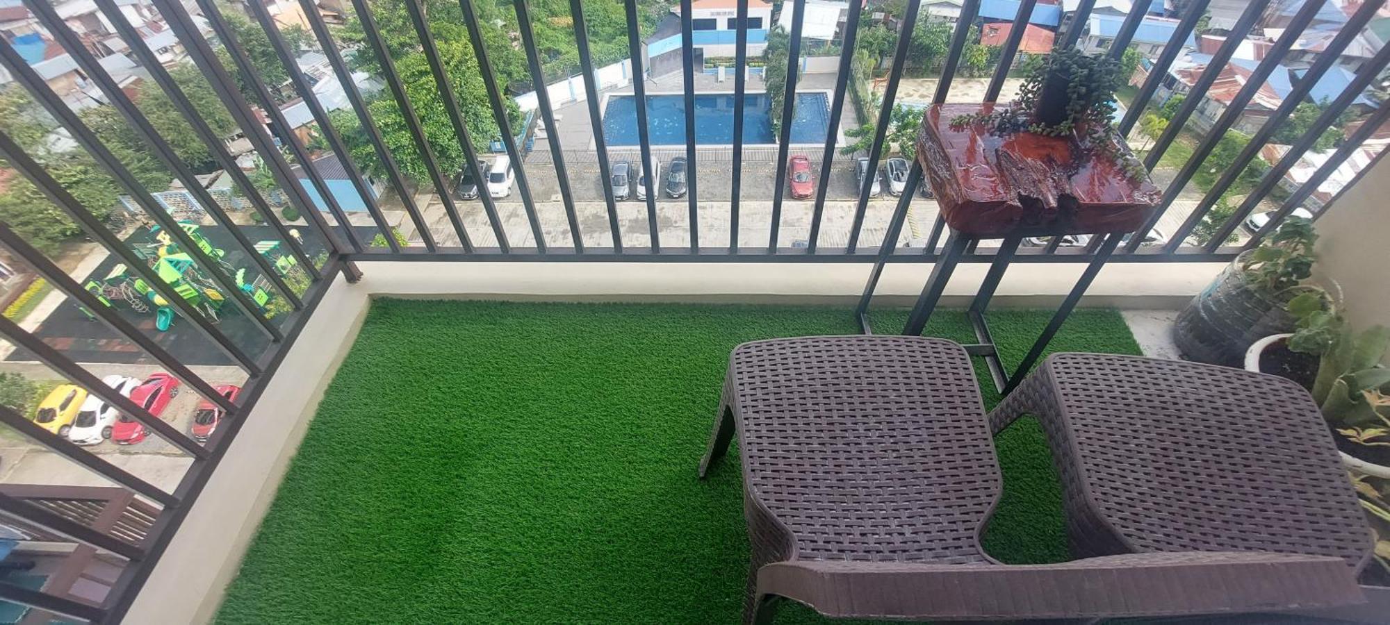 Dracarys Place 2 Condo With Balcony Unlimited Wifi Lapulapu City View Eksteriør bilde