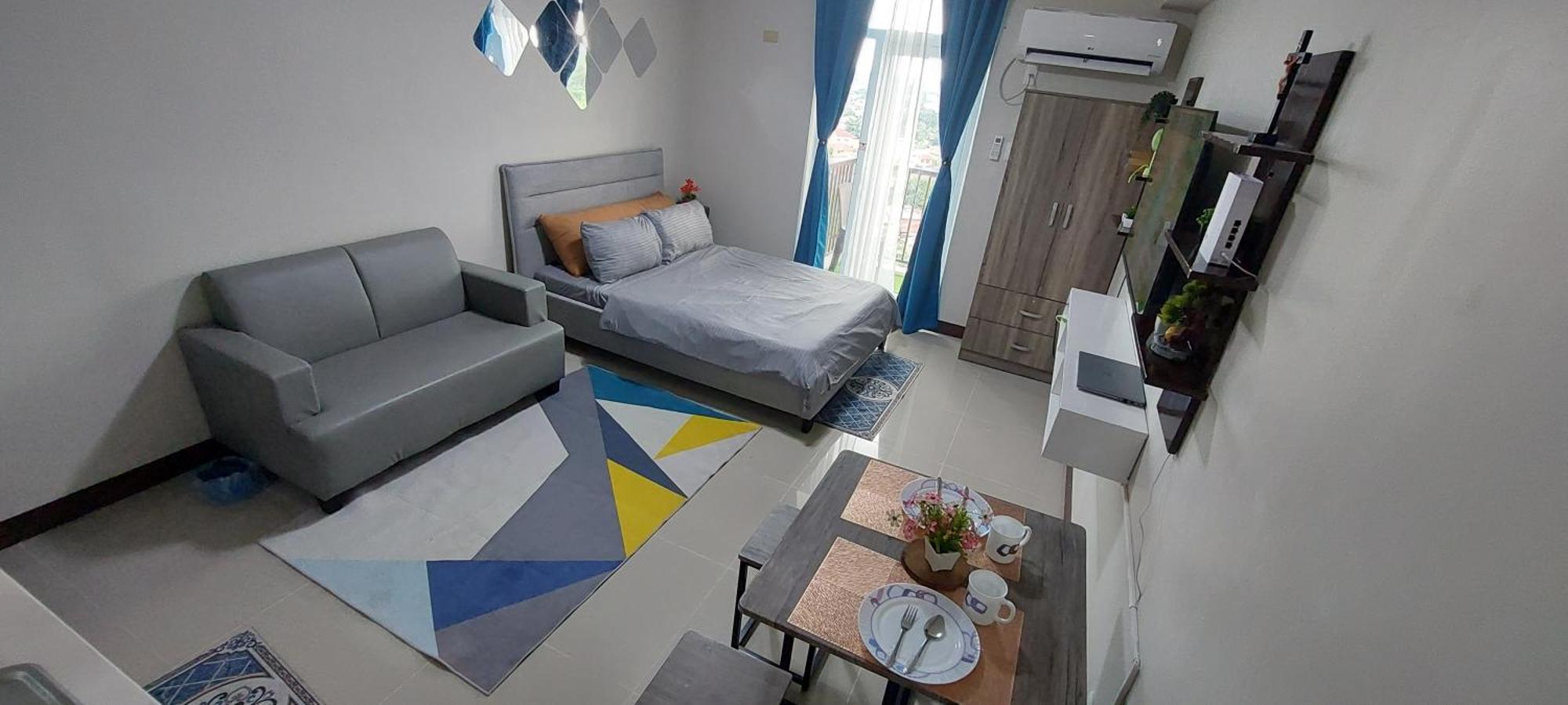 Dracarys Place 2 Condo With Balcony Unlimited Wifi Lapulapu City View Eksteriør bilde